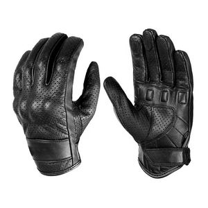 Guantes de Motocicleta de Cuero de Alta Calidad, Estilo Nuevo, Protección Completa para los Dedos, Guantes de Carreras para Hombre - Product Image 2