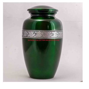 Urnas de aluminio para cenizas de águila azul para cenizas humanas Urnas de aluminio impresas Más vendidas y de alta calidad - Product Image 5