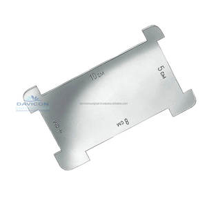 Plaque de fixation de la peau SCHINK-plaque de DERMATOME SCHINK en acier inoxydable - Product Image 6