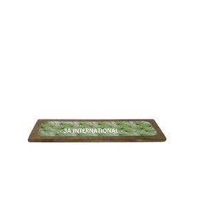 Plateaux de service en bois de finition imprimée en émail Plateaux de service de forme rectangulaire de forme rectangulaire - Product Image 1