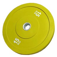 Precio bajo de fábrica Equipo de fitness Gimnasio Barbell Placas Fitness Goma Parachoques placas de peso