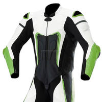 Combinaisons de moto en cuir pleine fleur personnalisées, vêtements de sport confortables avec taille plus, vente à prix réduit sur les vêtements en cuir pour moto