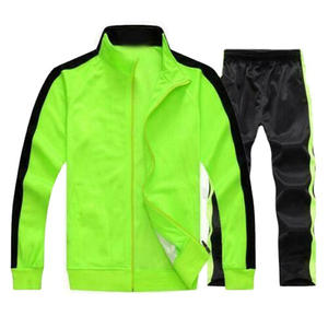 Ensemble de survêtement pour homme en coton respirant et thermique, grande taille, haute qualité, veste de sport, pantalon, logo personnalisé - Product Image 5