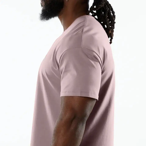 Nueva camiseta de verano para hombre, camiseta sólida de moda 2023 para hombre, camiseta informal de algodón de manga corta de Hip Hop de gran tamaño para hombre, ropa de calle, camisetas - Product Image 6