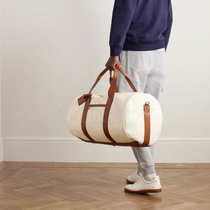 Sacs de voyage en cuir personnalisés avec logo, fermeture éclair, légers, grande capacité, sacs de sport - Product Image 3
