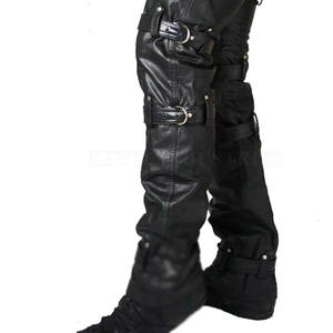 Pantalon en cuir gay léger en gros, pantalon en cuir gay confortable, pantalon en cuir gay à taille élastique pour la vente en ligne - Product Image 6