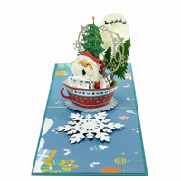 Cartes de Noël 3D pop-up de HMG au Vietnam avec design personnalisé et fabrication sur mesure pour les entreprises