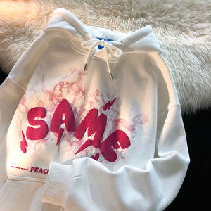 Sweats à capuche personnalisés OEM pour hommes Heavyweight 3D Puff Printing 100% Cotton Winter Season Drawstring Sweats à capuche personnalisés pour hommes - Product Image 2