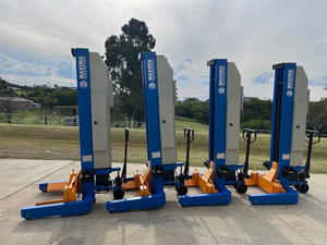 Elevador/Grúa Inalámbrica Móvil de 4 Columnas para Camiones de Servicio Pesado, Sistema de Elevación Sincronizado Portátil, Precio - Product Image 1