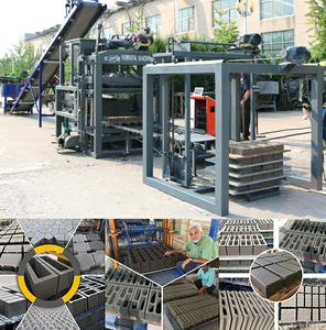 Geschäftsideen Qt4-25 Automatische Hohlblockmaschine Wandbau-Ziegelproduktionslinie - Product Image 5