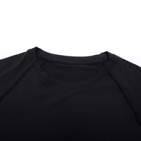T-shirt de compression de sport pour homme à manches courtes, personnalisé avec logo OEM, en Spandex/Polyester, sublimation, haute qualité, type Rashguard