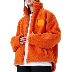 <b>Men's</b> Winter Windproof Warm <b>Sherpa</b> <b>Fleece</b> <b>Jacket</b> Comfortable Heavyweight with Stand Collar for Outdoor Activities Sports - Product Image 6