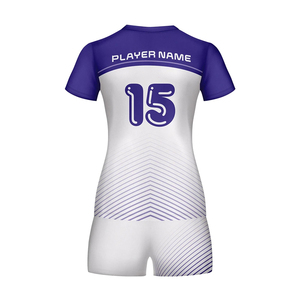 Uniforme de Voleibol Unisex de Poliéster, Transpirable y de Secado Rápido, de Alta Calidad, Personalizable OEM, MOQ Bajo - Product Image 2