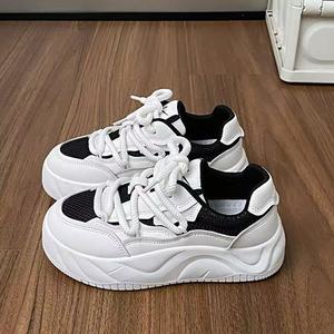 Chaussures de Skateboard pour Hommes Tendance Mode Sport Plein Air Décontracté Course en Cuir Véritable Baskets Respirantes Printemps - Product Image 1