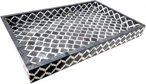 ชุดถาดรองกระดูกแบบฝังพร้อมจานรองแก้วสไตล์คลาสสิกรูปแบบใหม่สำหรับเสิร์ฟในเครื่องครัวเครื่องใช้บนโต๊ะอาหารดีไซน์ล่าสุด - Product Image 3