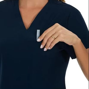 2025 nuevo traje de fregado elástico transpirable Hospital Scrub uniformes conjunto mujeres enfermería uniformes médicos - Product Image 1
