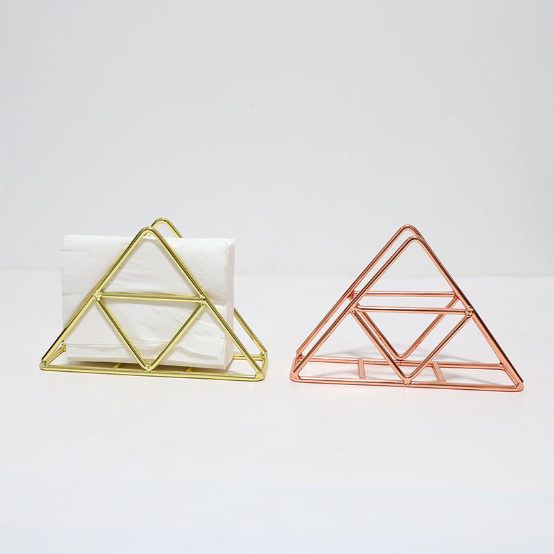 Portatovaglioli In Acciaio Inox - Design Triangolo, Per