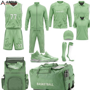 Ensemble d'uniformes de basketball haut de gamme, matière confortable et respirante, parfait pour les jeux d'équipe, les sports scolaires et les activités de plein air - Product Image 1