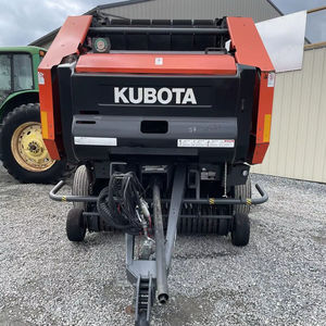 Kubota BV4160 Round Baler Farm Tractor Attachment Small <b>Straw</b> Hay Baler Machine with Engine for Agriculture Use Factory Price - Product Image 4