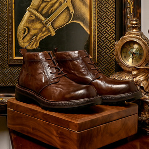 Chaussures de ville en cuir de porc de haute qualité avec revêtement imperméable et semelle intérieure souple pour hommes - Product Image 2