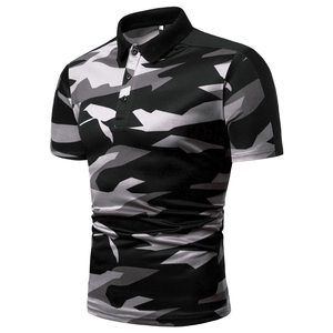 Último diseño Nueva llegada Hombres Sublimación Polo Camisas suave de secado rápido ligero Polo para hombres con tamaño de color personalizado - Product Image 4