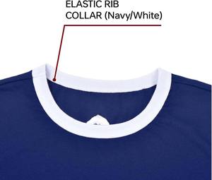 Camiseta clásica de manga corta para hombre, Camiseta deportiva con cuello redondo y logotipo personalizado, estilo Hip Hop transpirable de algodón suave, novedad - Product Image 4