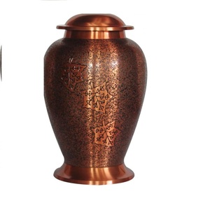 Urna de cremación funeraria de metal lista para enviar para cenizas humanas urnas funerarias urnas de cremación baratas - Product Image 1