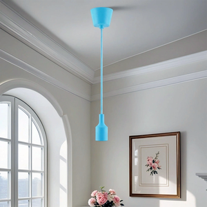 KILYN Suspension en plastique au design moderne, câble de 1 mètre, blanc chaud, interrupteur télécommandé, installation au plafond, Chine - Product Image 3