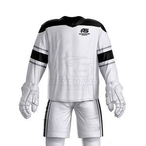 Uniforme de hockey sur glace personnalisé professionnel 2025, léger, manches longues, uniforme de hockey sur glace - Product Image 5