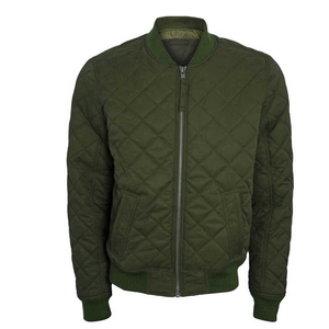 Veste d'hiver décontractée pour homme, col montant, logo sur le devant, polyester personnalisé, coupe ajustée, séchage rapide, respirante, fermeture éclair - Product Image 3