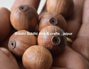 Wholesale Premium Sandalwood Semi-Finished Loose <b>Beads</b> for Jewelry Making - Product Image 5