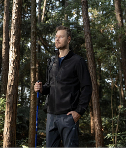 Chaqueta Softshell de Lona para Invierno, Profesional, Personalizada, para Hombre, Resistente al Viento, Impermeable, Transpirable, Ecológica, Precios de Fábrica OEM - Product Image 5