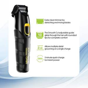 Afeitadora Corporal Multifuncional Extreme Grip con Batería de Litio-Ion y 4 Cabezales Intercambiables - Product Image 5