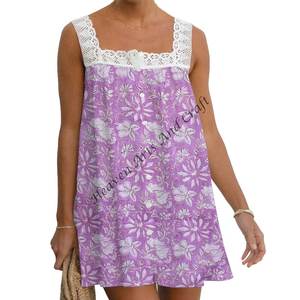 Vestido de Noche Elegante e Informal para Fiesta, Vestido de Encaje sin Mangas con Volantes, Ropa de Mujer de Alta Calidad, Vestido Informal para Mujer - Product Image 3