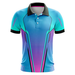 Camiseta deportiva de manga corta a precio barato al por mayor con impresión a todo color de diseño personalizado por sublimación - Product Image 3
