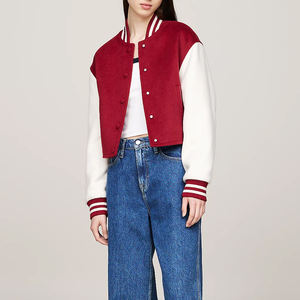 Veste universitaire pour femme de fabrication professionnelle, tricotée, écologique, séchage rapide, élégante, tendance, faible MOQ - Product Image 3