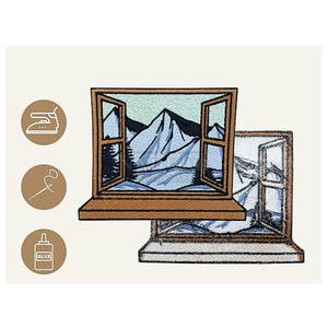 Vente en ligne Prix de gros Écusson de broderie Usine Vente directe Concevez votre propre Écusson de broderie - Product Image 4