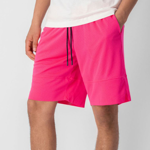 2026 Wholesale Men's Workout Fitness Sports Shorts Custom Logo Casual <b>Nets</b> Shorts Jogger Baggy <b>Mesh</b> Shorts - Product Image 6