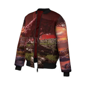 Veste confortable légère de sublimation Veste faite sur commande de sublimation en veste de sublimation de vente - Product Image 3