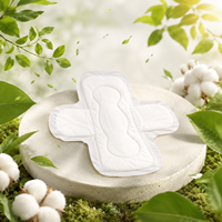 Serviettes hygiéniques en coton biologique biodégradable, flexibles, hautement absorbantes, personnalisées OEM Duomei, confortables et respirantes pour femmes