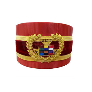Masonic Royal Arch <b>Hat</b> Made in Pakistan Custom Logo Embroidered Velvet Royal Arch <b>Hat</b> High Quality - Product Image 5