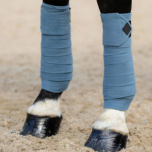 Venta al por mayor de alta calidad caballo envuelve Legging Wrap vendaje al aire libre botas ecuestres Bracer pierna envuelve ecuestre - Product Image 6