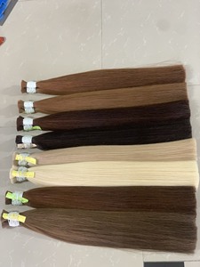 Cheveux bruts Vietnam 100% cheveux humains vierges Remy européens décoloration teints Texture personnalisée vague droite soyeuse - Product Image 4