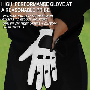 2024 gants de Golf en peau de mouton pour femmes de qualité supérieure Cabretta cuir avec Logo personnalisé équipement de sport en gros pour une utilisation manuelle - Product Image 3