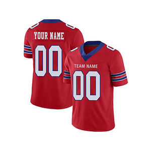 Vente Flash Uniforme de Football Américain 2025 Personnalisé par Sublimation Manches Courtes 100% Polyester Séchage Rapide Haute Qualité - Product Image 4