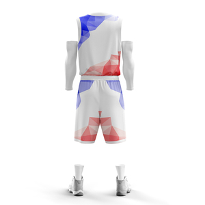 Pakistan Made Basketball Uniform Team <b>Shirt</b> And Sublimation Shorts Customized Color Basketball Uniform - Product Image 4