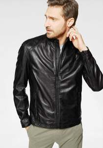 Premium Quality Unisex Leather Bomber Jacket 100% <b>Genuine</b> Cowhide Leather Camouflage Pattern Stand Collar Windproof Winter - Product Image 2