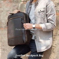 Ransel kulit profesional bisnis harga grosir besar aman klasik buatan tangan bisnis pabrik diskon jumlah besar langsung