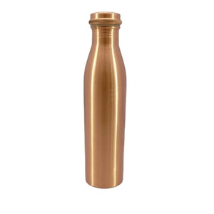 Botella de Agua de Cobre Puro de Diseño Elegante de 950 ml a Bajo Precio - Product Image 1
