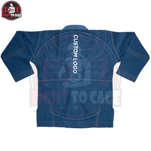 2026 Wholesale Rate OEM ODM Service Lightweight Stretch Breathable Fully Customized Unisex Polyester Cotton BJJ Kimono Martial - Product Image 3